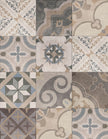 Carrelage Sant'Agostino Patchwork Classic Mix, grès cérame