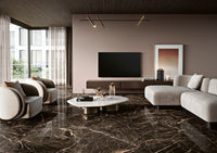 MARGRES LINEA ENDLESS PORT BLACK 100x100 POLI