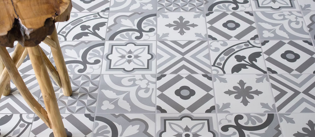 KERION NEOCIM PLUS PATCHWORK GRIS/PLOMB 20X20 10 MM