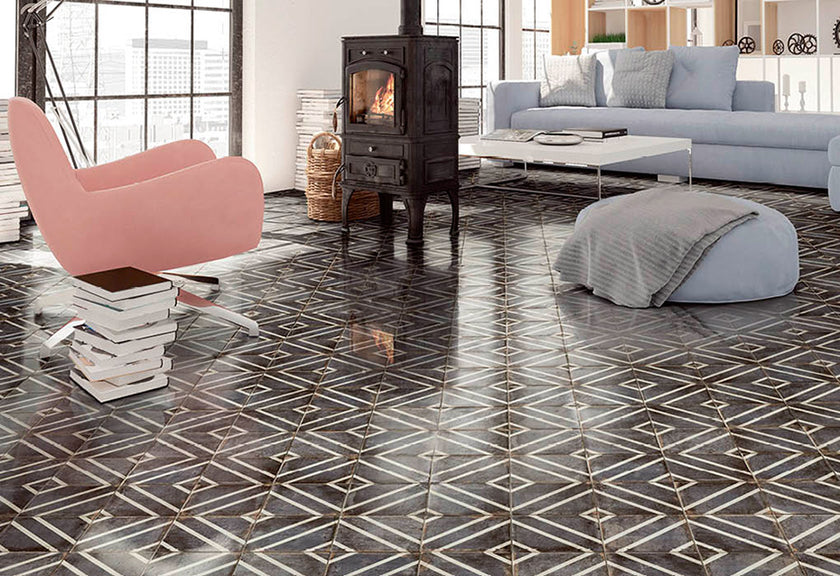 Carrelage Natucer Tempo 1,5x30 CAVIAR