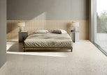 Fioranese Bits Ivory en situation — carrelage effet terrazzo