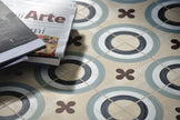 Fioranese Cementine 20 en situation — carrelage carreau de ciment