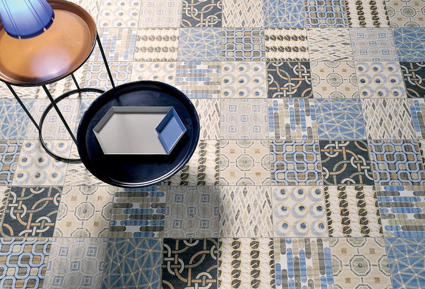 Fioranese Cementine Evo Evo Mix en situation — carrelage carreau de ciment