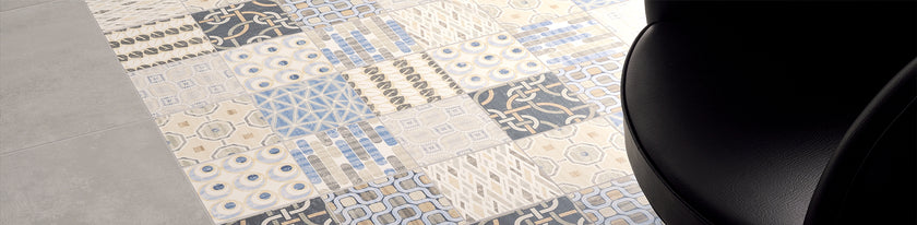 Fioranese Cementine Evo Evo 1 en situation — carrelage carreau de ciment