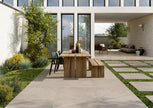Fioranese I Ciottoli Beige en situation — carrelage effet pierre