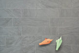 Carreau 41ZERO42 Pietre41 Chevron Grey 20x80