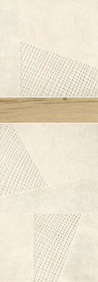 LOVE TILES GRAVITY QUANTUM WHITE 35x100 MAT