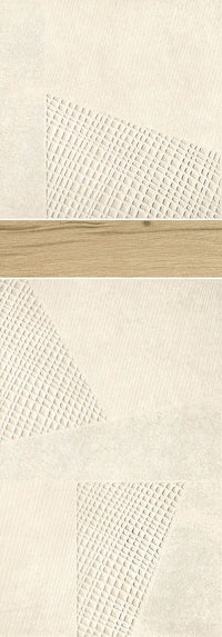 LOVE TILES GRAVITY QUANTUM WHITE 35x100 MAT