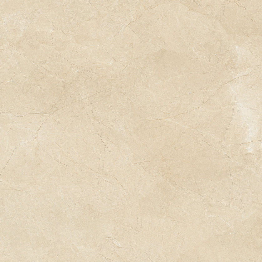 Carreau Margres Prestige Corinthian Beige 60x60 effet marbre, finition naturelle rectifiée