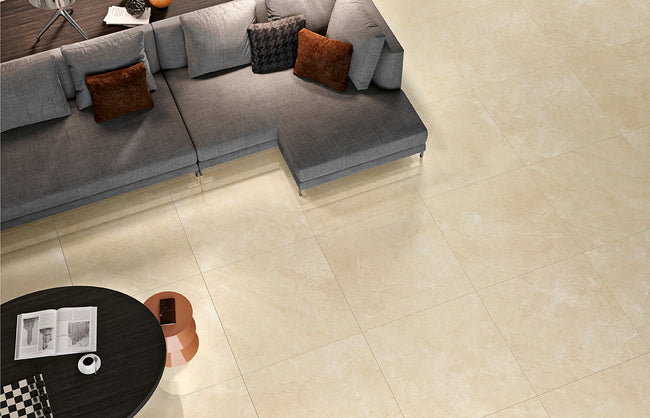 MARGRES PRESTIGE 89x89 Poli Corinthian Beige en ambiance