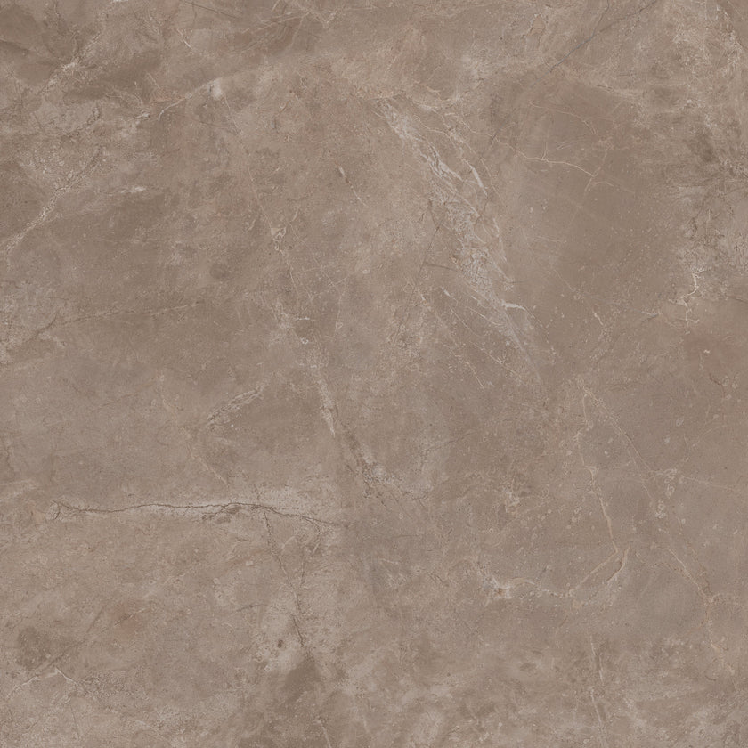 Carreau Margres Prestige Fior di Bosco Tortora 89x89 effet marbre, finition polie rectifiée