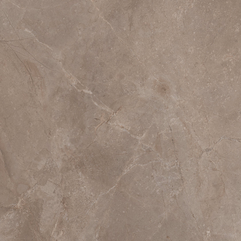 Carreau Margres Prestige Fior di Bosco Tortora 90x90 effet marbre, finition naturelle rectifiée