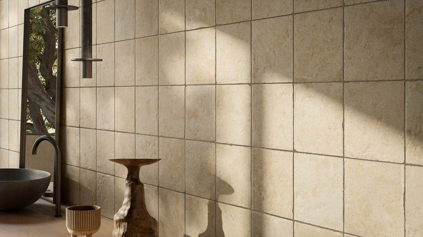 NOVOCERAM RACINES OPUS ROMAIN DIVIO — Clair en salle de bain