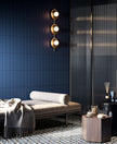 Fioranese Fio. Brick Blueberry en situation — carrelage effet brique