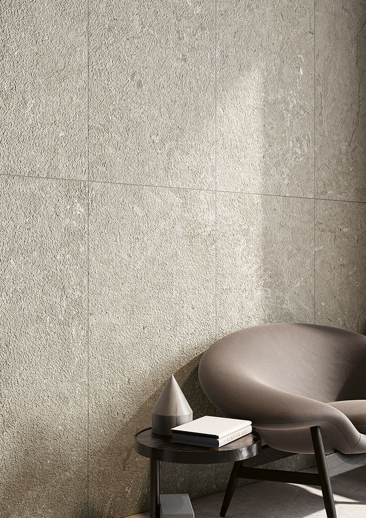 Fioranese Mashup Dolomia Grigio Chiaro en situation — carrelage effet pierre