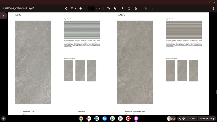 Carrelage effet pierre Impronta Limestone Selon Votre Choix – vue 6
