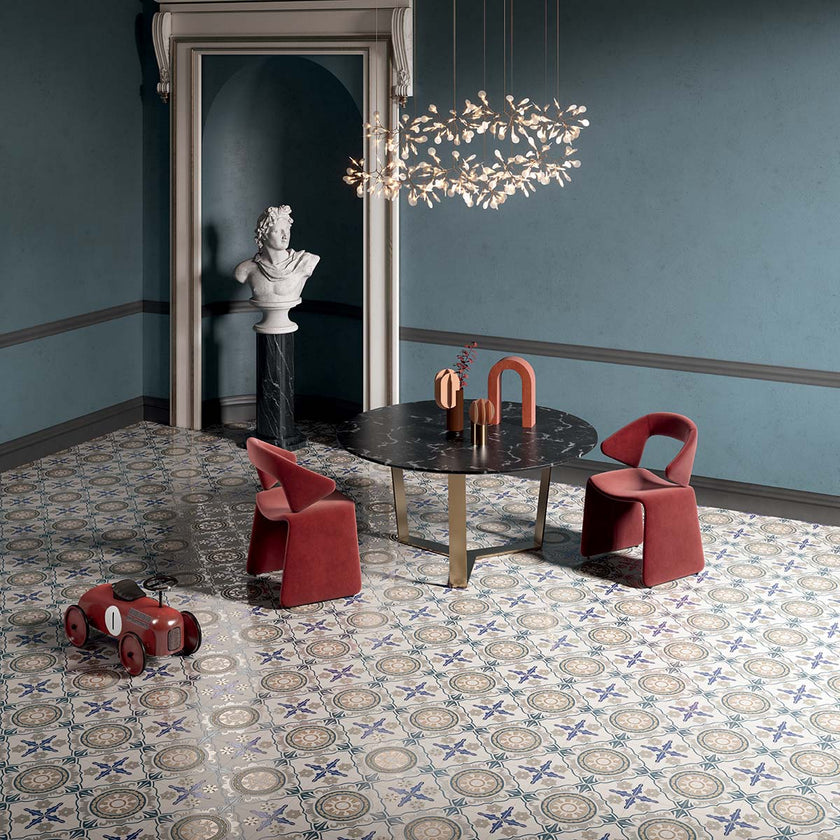 ELIOS CERAMICA SEVILLA DECORO E 20x20 NATURAL