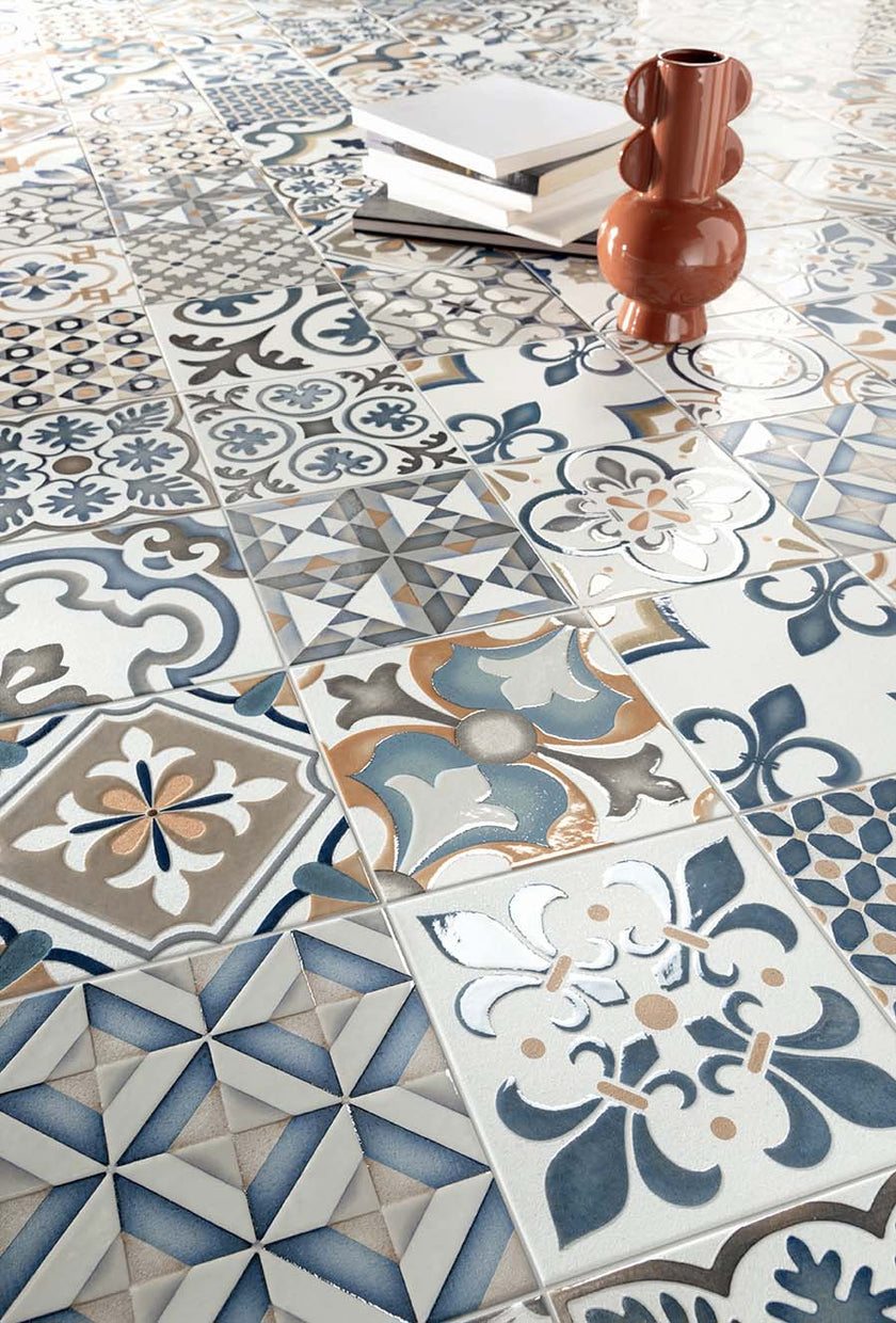 ELIOS CERAMICA SEVILLA DECORO A 20x20 NATURAL