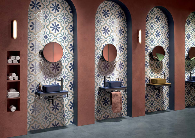 ELIOS CERAMICA SEVILLA DECORO D 20x20 NATURAL