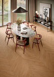 MARGRES STAGE Chevron 20x100 Cherry Adouci (Rectifié) en ambiance
