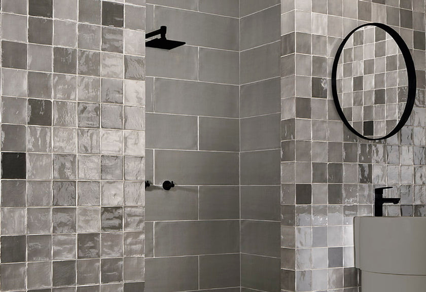 Carrelage Natucer Stow / Stow MIX 10x10 MIX ACQUA
