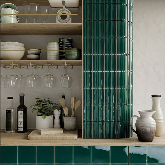 WOW Sweet Bars Royal Green Gloss 12,5x25