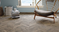 FAP CERAMICHE ROOTS TAUPE CHEVRON 7,5x45 MAT R9