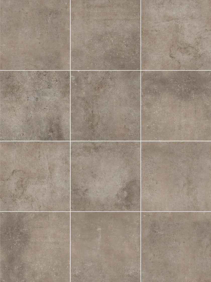 B&B Terra Taupe — carrelage effet béton