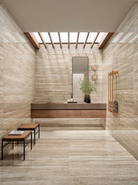MARGRES LINEA ENDLESS TRAVERTINO 100x100 POLI