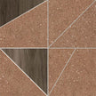 MAGICA Libeccio Tangram Moka / Grained Rust Tangram 29x29 cm