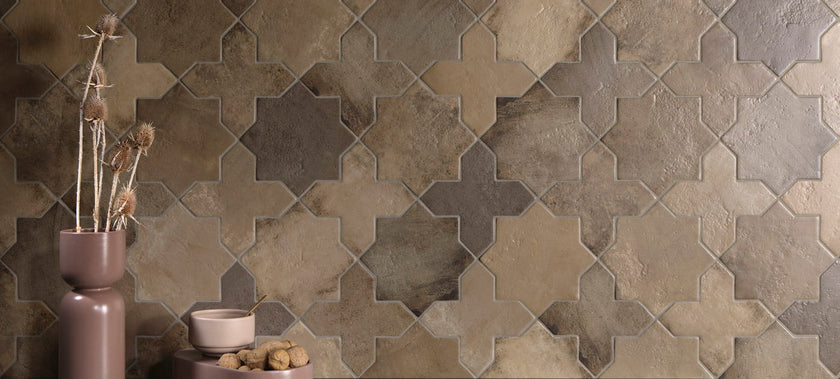 Carrelage Natucer Malta 15,5x15,5 TAUPE