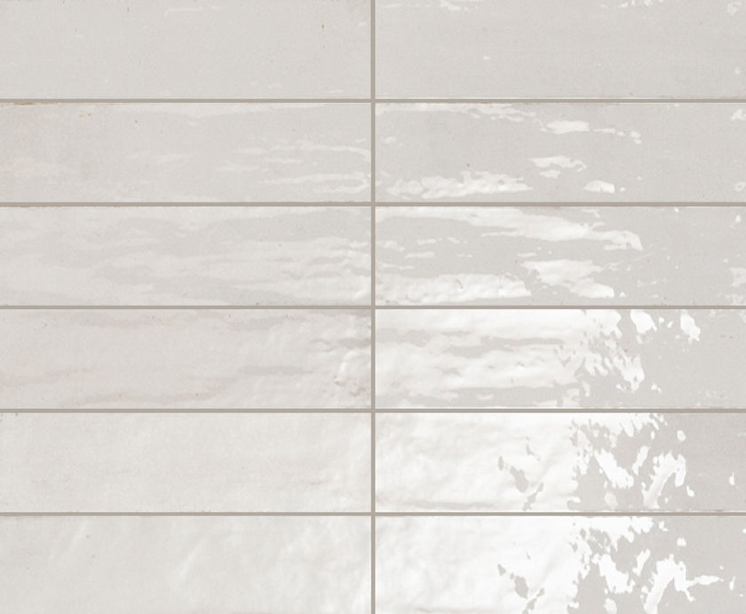 Carrelage effet zellige Kerion Terra Lucida Grigio 8x30 cm – vue 4