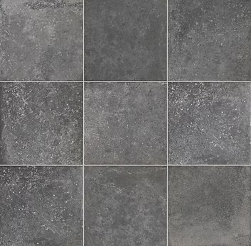 Carrelage effet carreaux de ciment Kerion Toscana Nero 20x20 cm – vue 2