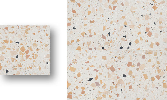 Carrelage effet terrazzo Kerion Mood Plus Tp03 20x20 cm – vue 2