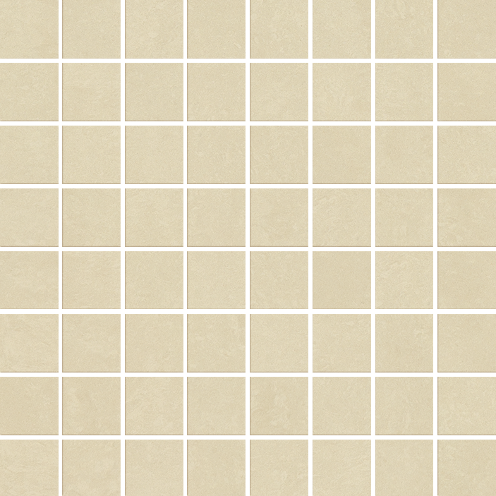 Mosaïque Margres Time 2.0 3,5x3,5 White sur trame 30x30 finition naturelle rectifiée