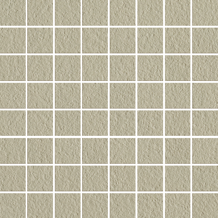 Mosaïque Margres Time 2.0 3,5x3,5 Silver sur trame 30x30 finition antidérapante rectifiée R11