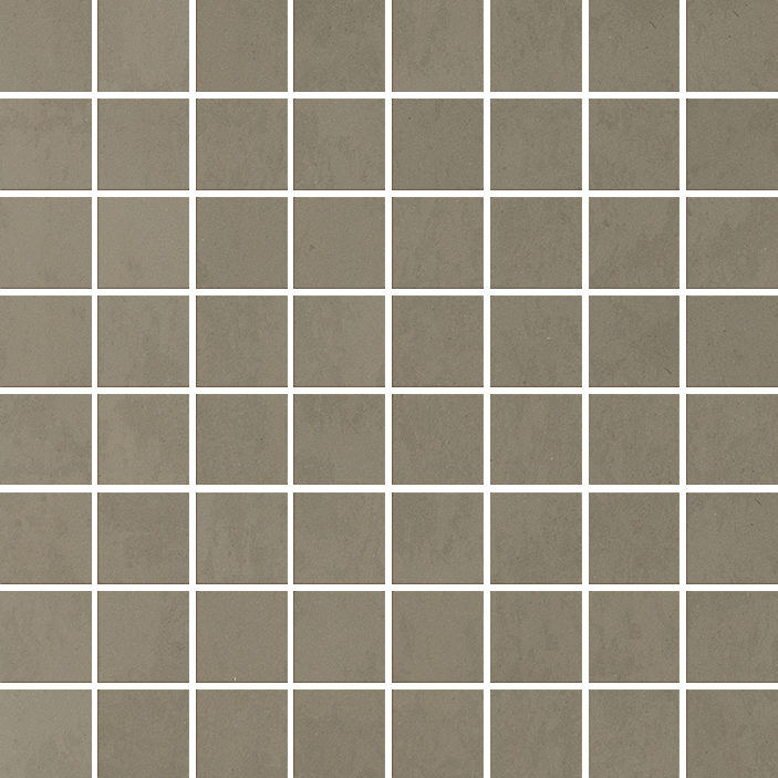 Mosaïque Margres Time 2.0 3,5x3,5 Grey sur trame 30x30 finition polie rectifiée