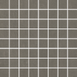 Mosaïque Margres Time 2.0 3,5x3,5 Carbon sur trame 30x30 finition naturelle rectifiée