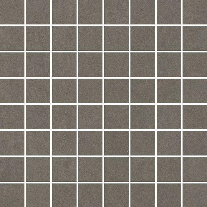Mosaïque Margres Time 2.0 3,5x3,5 Carbon sur trame 30x30 finition naturelle rectifiée