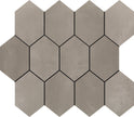 Mosaïque hexagonale Margres Tool Tortora sur trame 24x26,6
