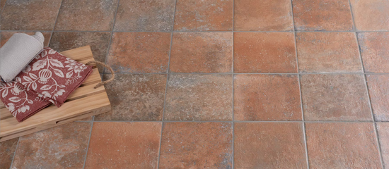 Carrelage effet terre toscane Kerion Toscana Terracotta 20x20 cm