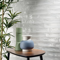 ELIOS CERAMICA TROPICAL BIANCO 6x25 LUCIDO