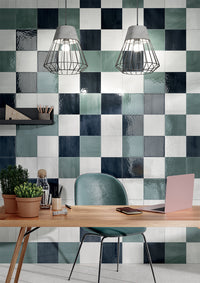 ELIOS CERAMICA TROPICAL BLU 20x20 LUCIDO