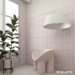 Carrelage Vibe 6,5 x 20 cm In Fair Pink