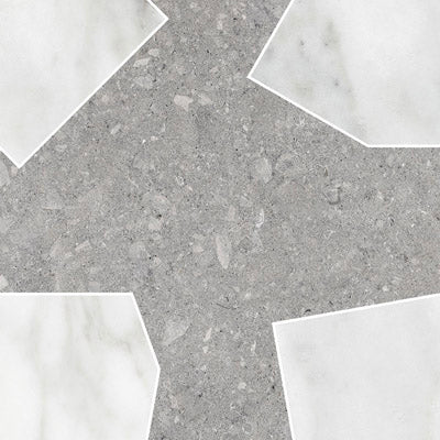 TERRATINTA Vicentina Mos. 29x29 Cross Dark cm