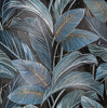 Serenissima Showall Wall06 - Black Leaf — carrelage décor mural