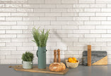 Carrelage Natucer Zellige 6,2x25 WHITE MATT
