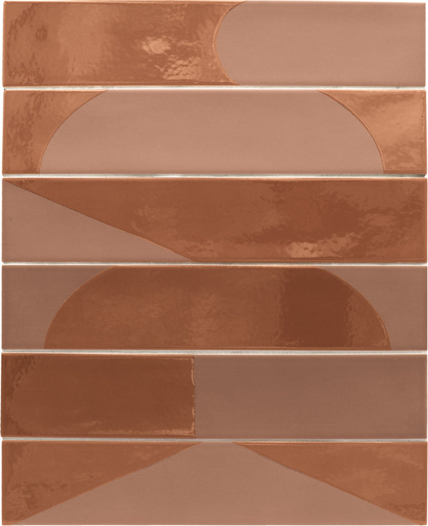 Carrelage Wadi 6 x 30 cm Decor Terra*