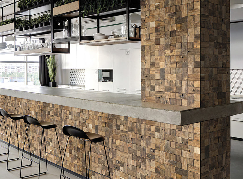 BOXER Woodwall 15x60 cm en situation