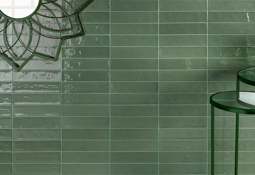 Carrelage Natucer Zellige 1,5x30 GREEN